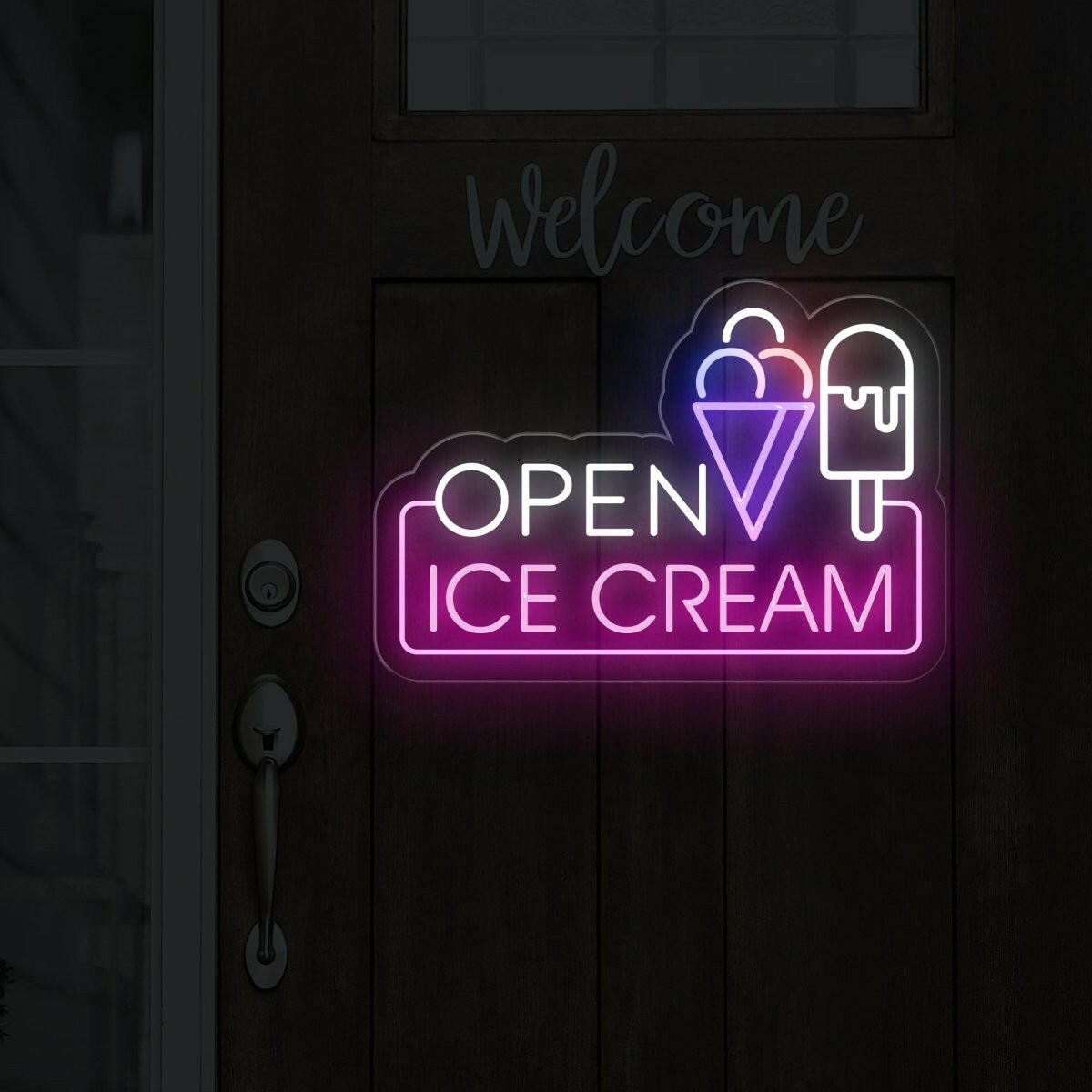 Ice Cream Open Neon Sign: Tempting Displays for Your Ice Cream Shop! - NEONXPERT