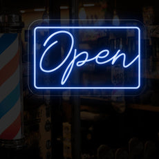Outdoor Open Neon Signs | Weatherproof Neon Signage - NEONXPERT