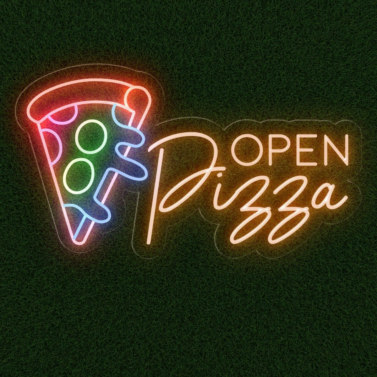 Pizza Open Neon Sign | Light up Led light - OPENSIGNCO
