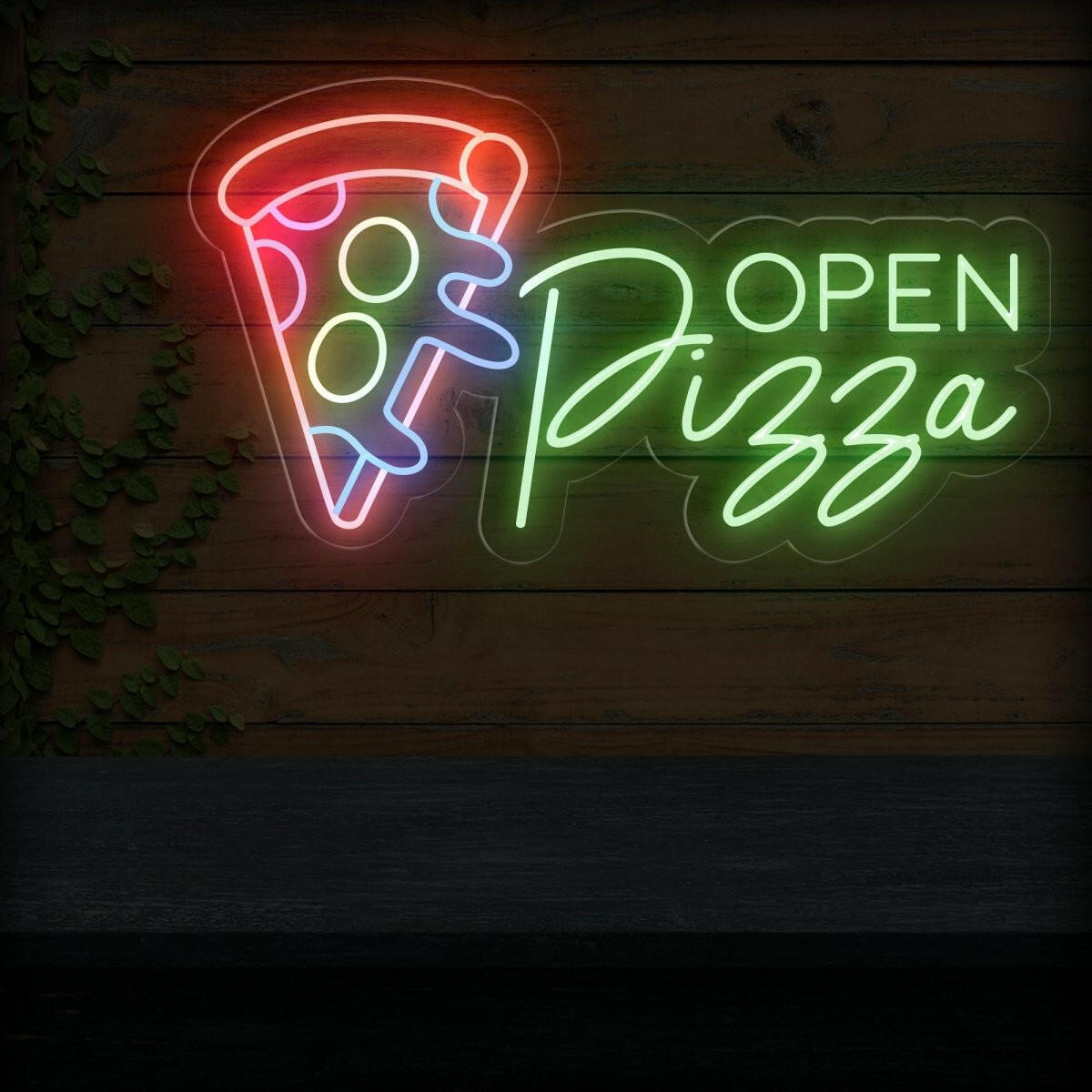 Pizza Open Neon Sign OPENSIGNCO