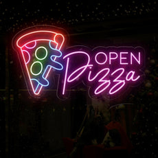 Pizza Bright LED Restaurant Open Sign- OPENSIGNCO