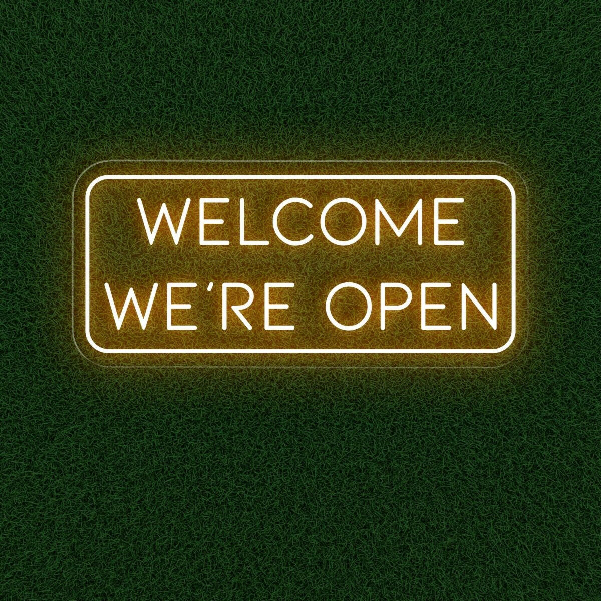 Welcome We're Open Neon Sign | Business Window Light - NEONXPERT